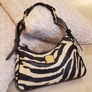 Dooney & Bourke Zebra Print Purse